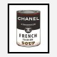 Chanel Soup Pop Art Print