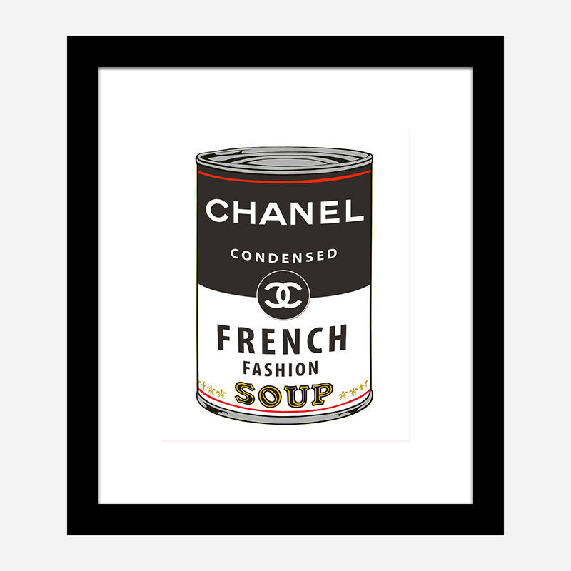 Chanel Soup Pop Art Print