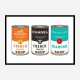 Fashion Soups Wall Art Fashion Soups Wall Art