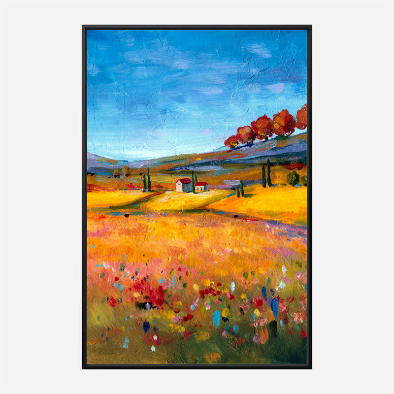 The Village Art Print