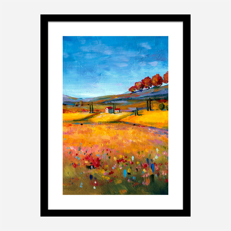 The Village Art Print