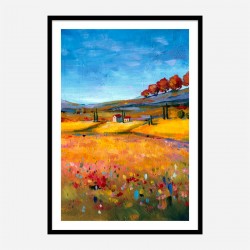 The Village Art Print