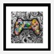 Gamer Graffiti Art Print