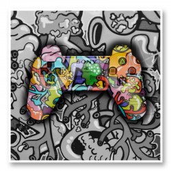 Gamer Graffiti Art Print