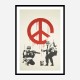 CND Soldiers Banksy Art Print