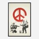 CND Soldiers Banksy Art Print