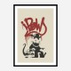 Gangsta Rat Banksy Art Print