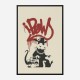 Gangsta Rat Banksy Art Print