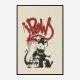 Gangsta Rat Banksy Art Print