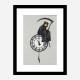 Grin Reaper Banksy Art Print