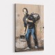 The Son of a Migrant from Syria Banksy Art Print