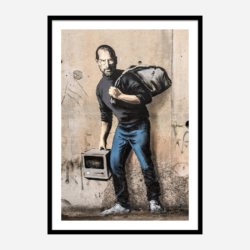 The Son of a Migrant from Syria Banksy Art Print