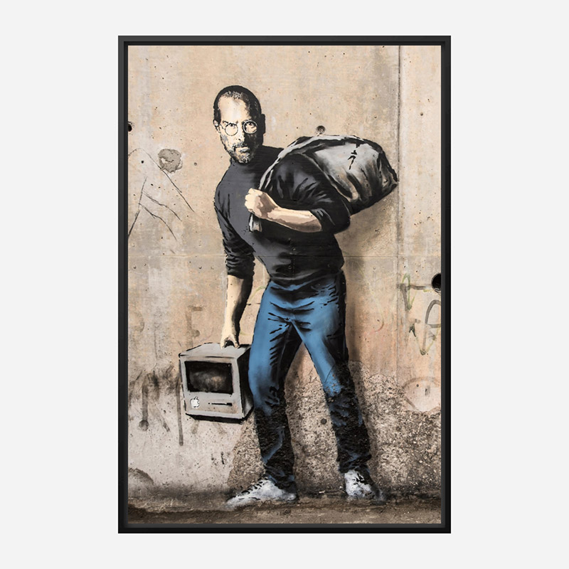 The Son of a Migrant from Syria Banksy Art Print