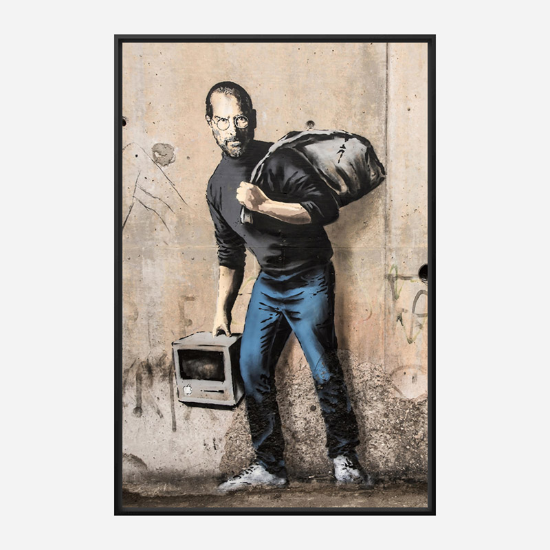 The Son of a Migrant from Syria Banksy Art Print