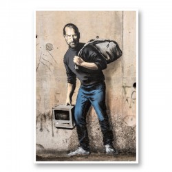 The Son of a Migrant from Syria Banksy Art Print