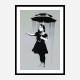  Nola Grey Rain Banksy Art Print