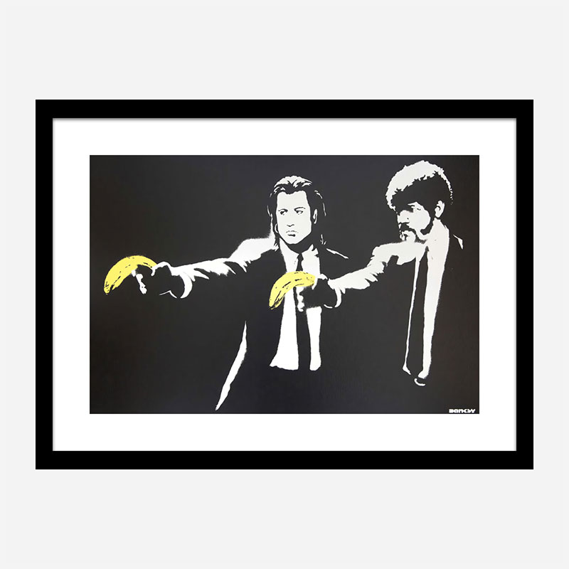 Pulp Fiction Banksy Wall Art