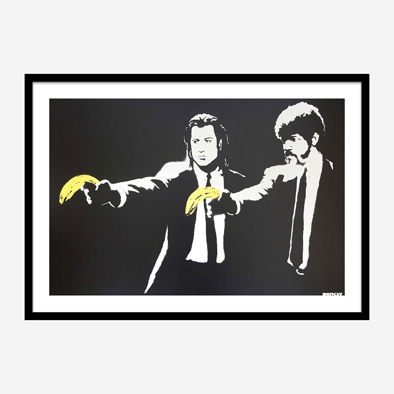 Banksy Pulp Fiction Giant XL Section Wall Art Poster Art107