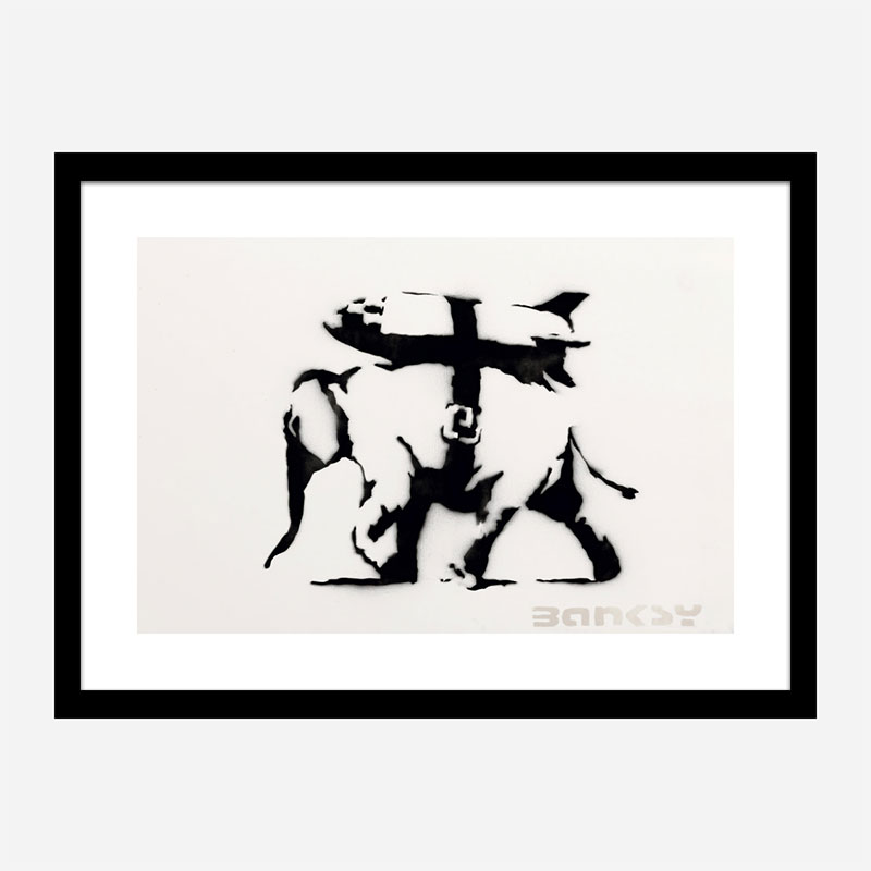 Heavy Weaponry Banksy Wall Art