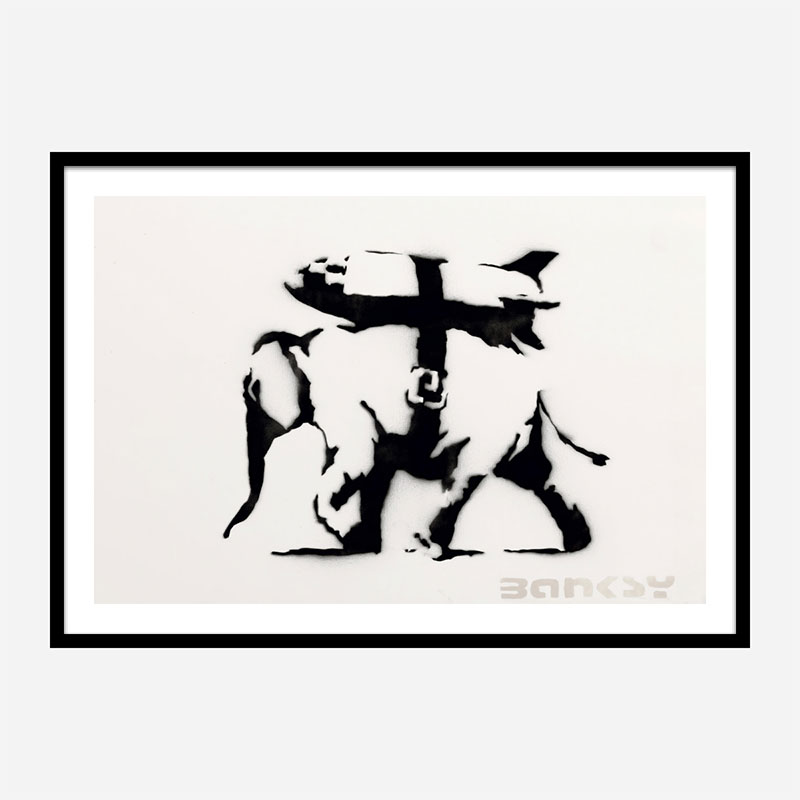 Heavy Weaponry Banksy Wall Art