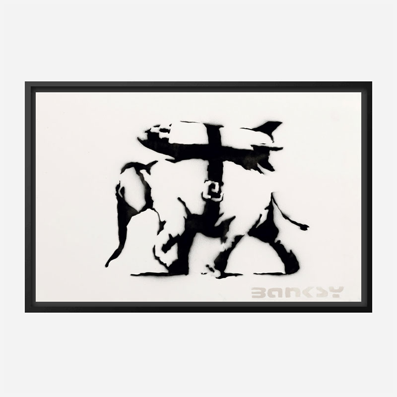 Heavy Weaponry Banksy Wall Art