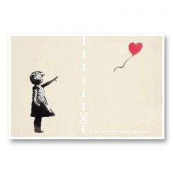 In The Event Of A Divorce Cut Here Banksy Wall Art