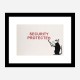 Security Protected Banksy Wall Art