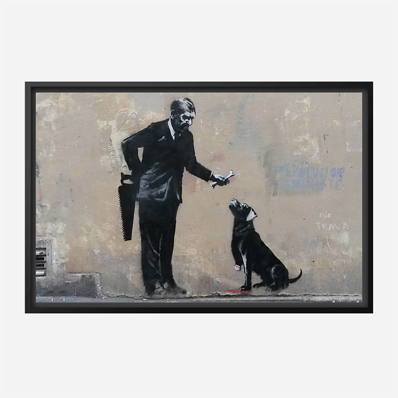 The Hand That Feeds Banksy Wall Art