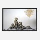 Banksy Leopards Wall Art