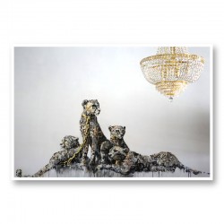 Banksy Leopards Wall Art