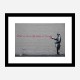 What we do in life echoes in Eternity Banksy Wall Art Print