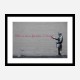 What we do in life echoes in Eternity Banksy Wall Art Print