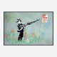 War Child Crayola Kid Banksy Wall Art Print