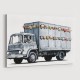 Meat Truck Banksy Wall Art Print