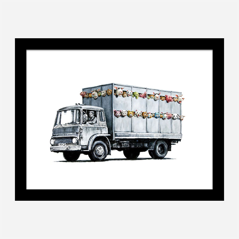 Meat Truck Banksy Wall Art Print