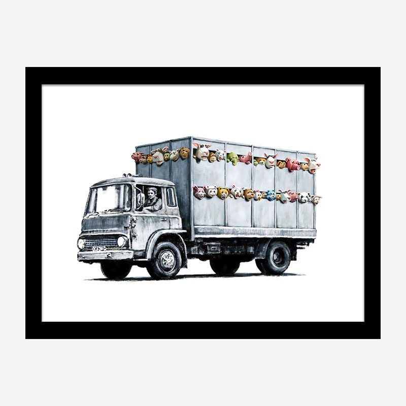 Meat Truck Banksy Wall Art Print