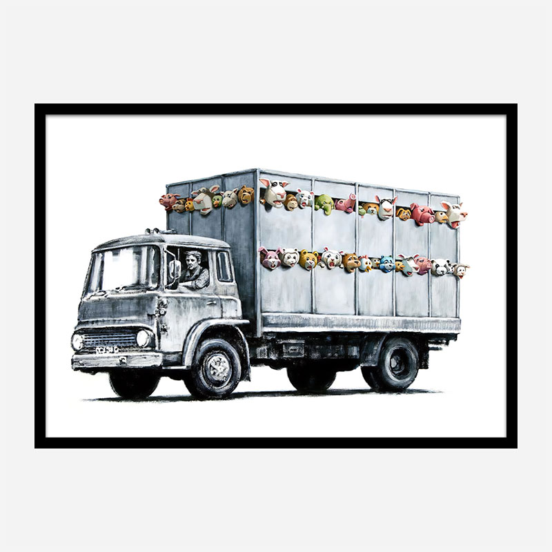 Meat Truck Banksy Wall Art Print