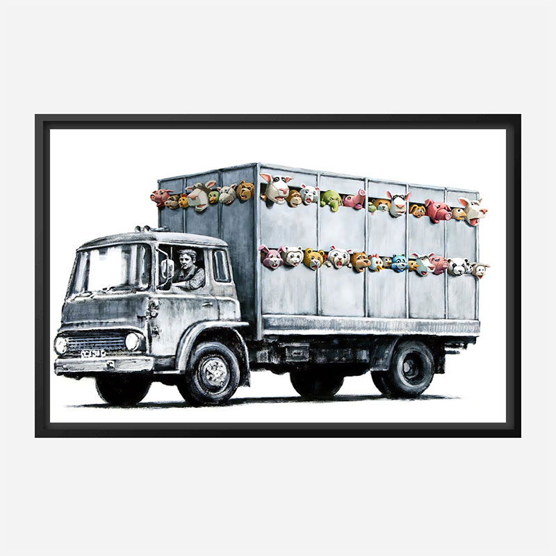 Meat Truck Banksy Wall Art Print