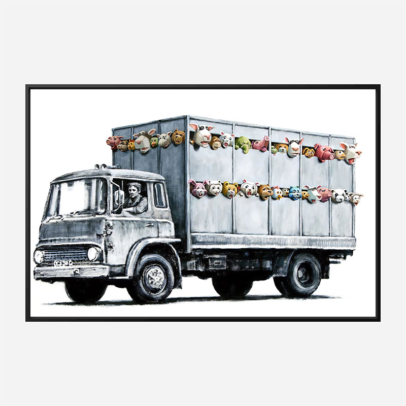 Meat Truck Banksy Wall Art Print