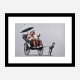 Rickshaw Banksy Wall Art Print