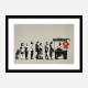 Festival By Banksy Wall Art Print