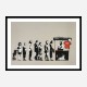 Festival By Banksy Wall Art Print