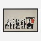 Festival By Banksy Wall Art Print