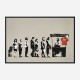 Festival By Banksy Wall Art Print