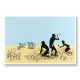 Trolley's By Banksy Wall Art Print