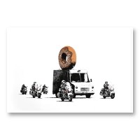 Banksy-Chocolate-Donut_Poster-
