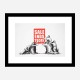 Sale Ends Today Banksy Wall Art Print