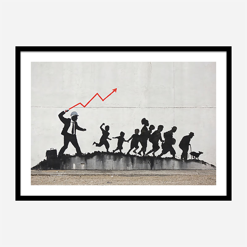 Banksy The Whip Wall Art Print