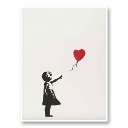 The Print In Is Love Banksy Art Air