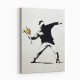 Love Is In The Air Banksy Art Print